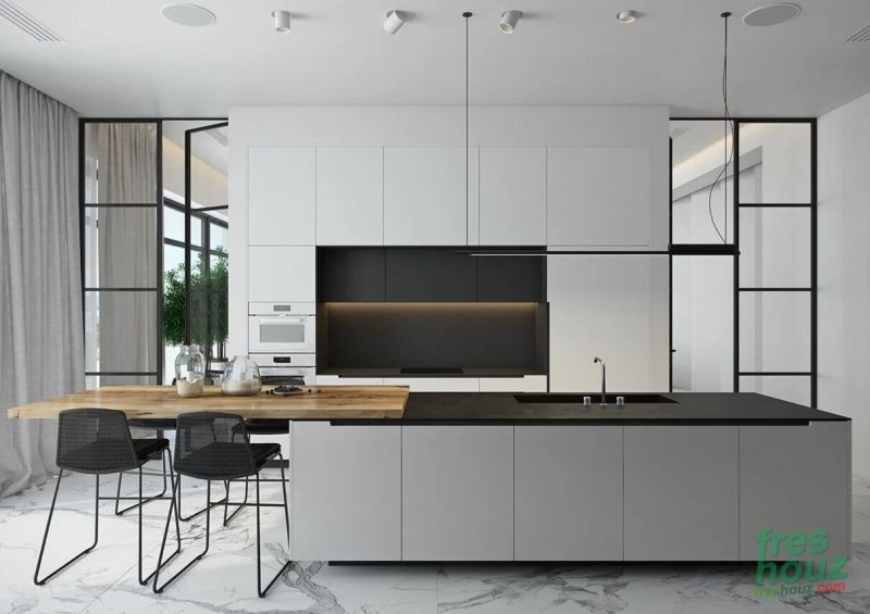 Minimalism style kitchens