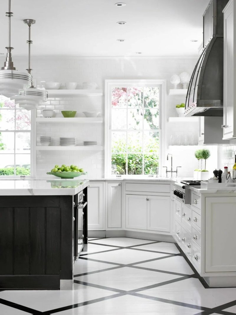 White kitchen