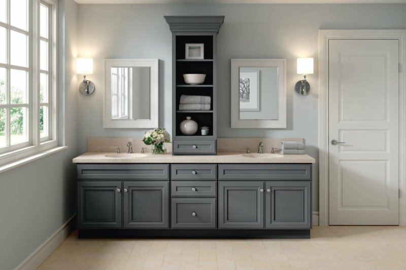 Bathroom furniture gray