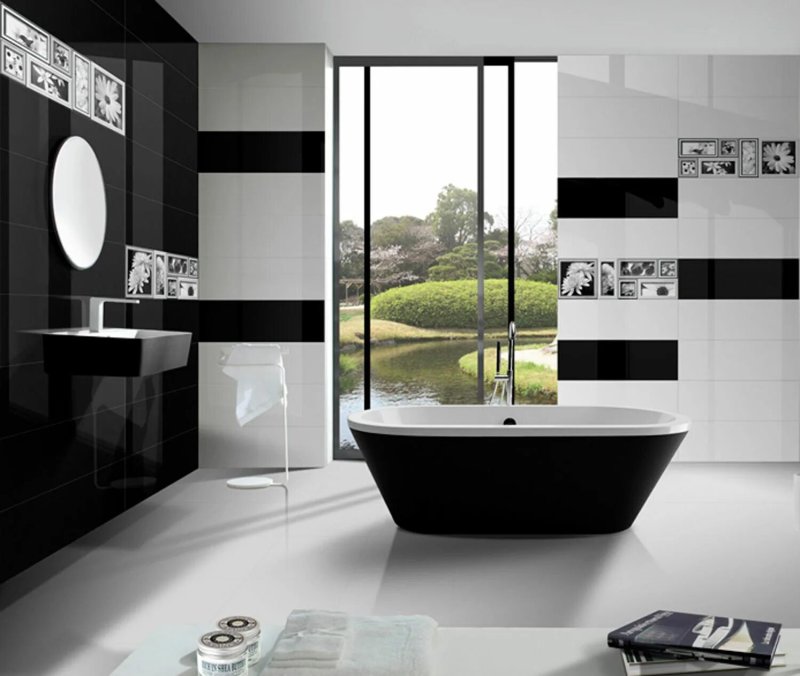 Tile Black White Tersinan