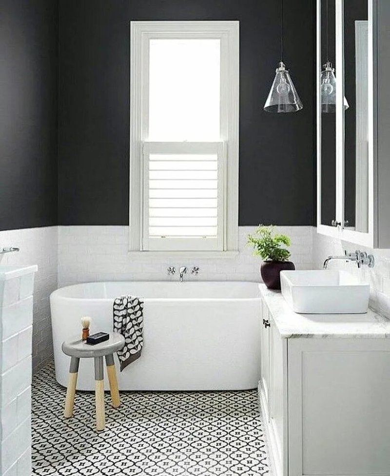 White bathroom