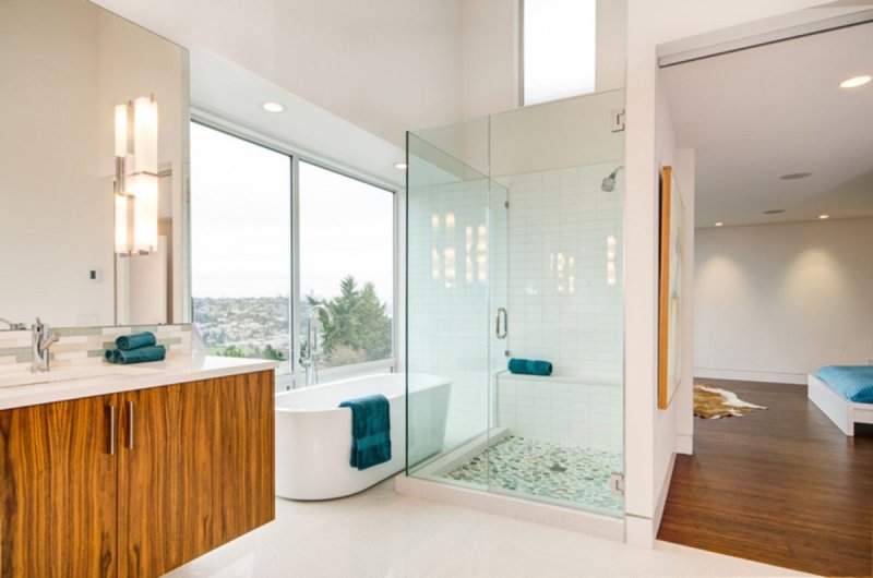 Bathroom in modern style