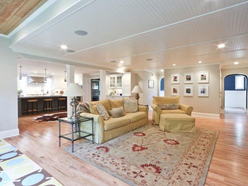 Ceiling in a private house