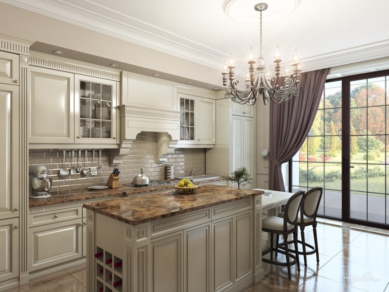 Neoclassica kitchen 15 m2