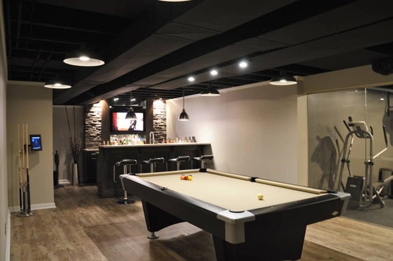 Billiard rooms