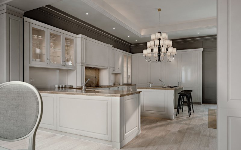 Neoclassic style kitchens