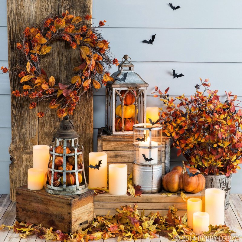 Autumn decor at home