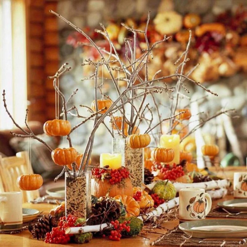 Autumn table decor