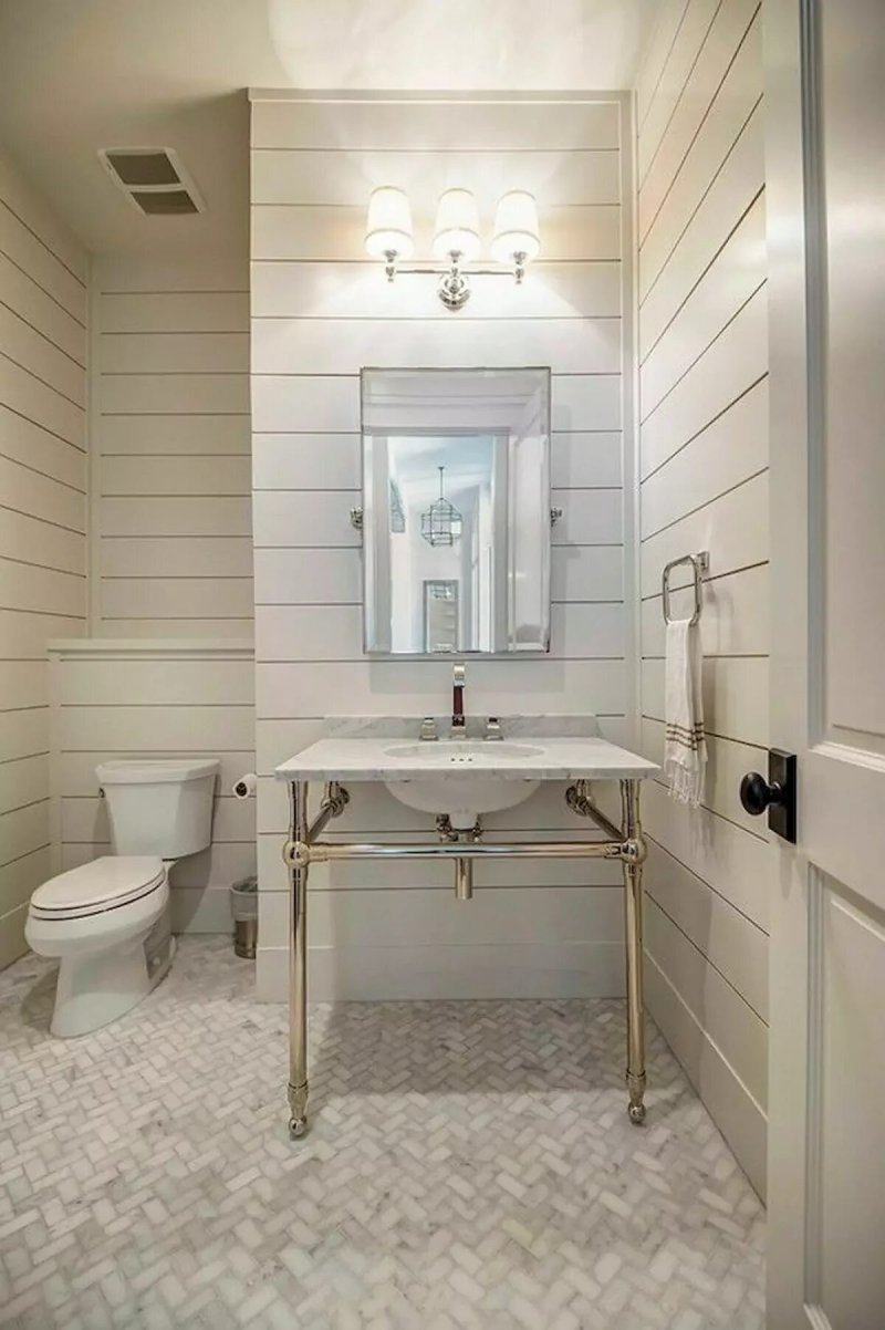 Bathroom in a country house