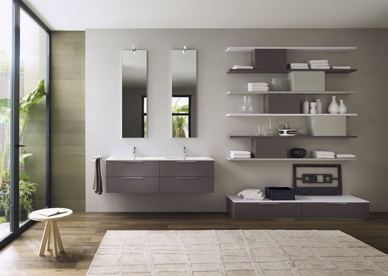 Modern bathroom furniture