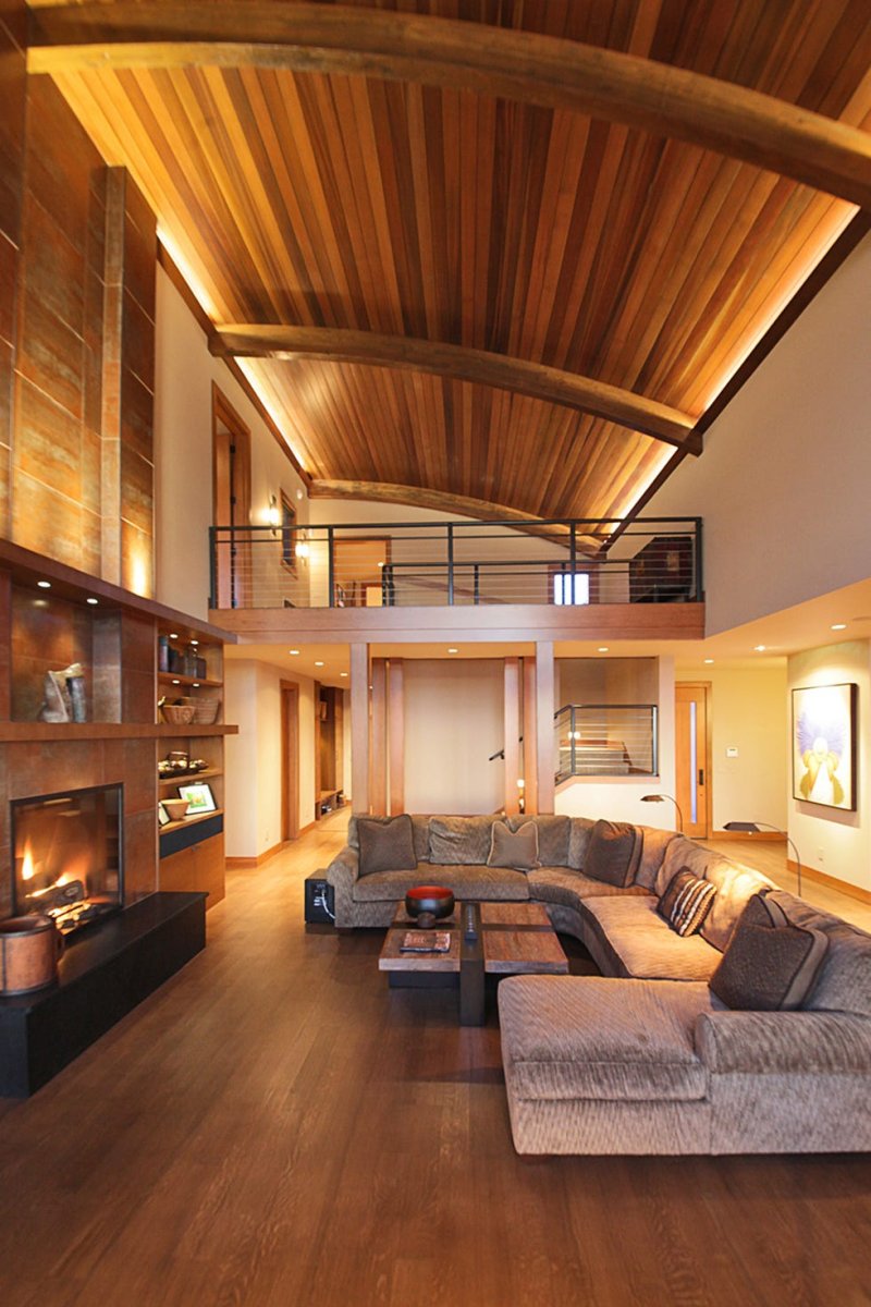 Modern wooden ceilings