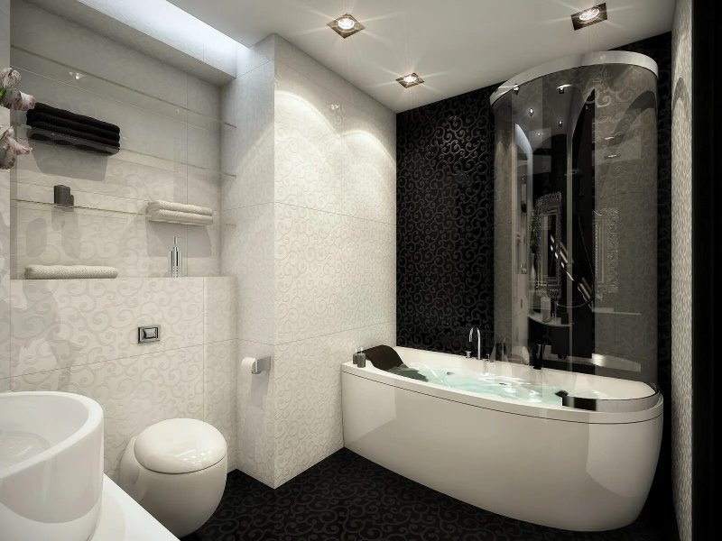 Bathroom in modern style