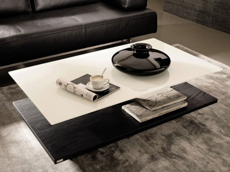 Coffee table in modern style