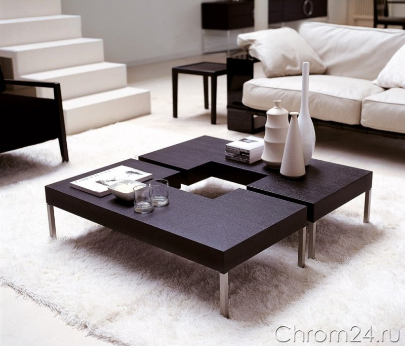 Coffee table in modern style