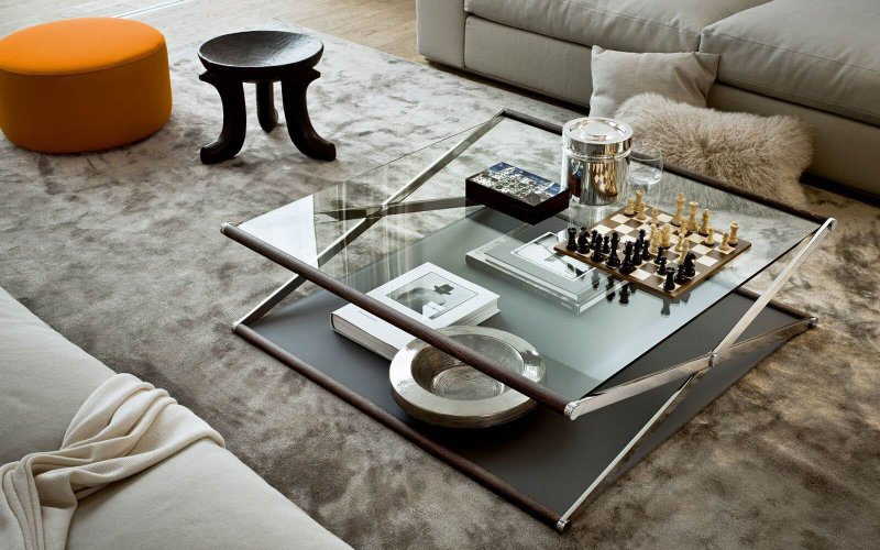 Coffee table in modern style