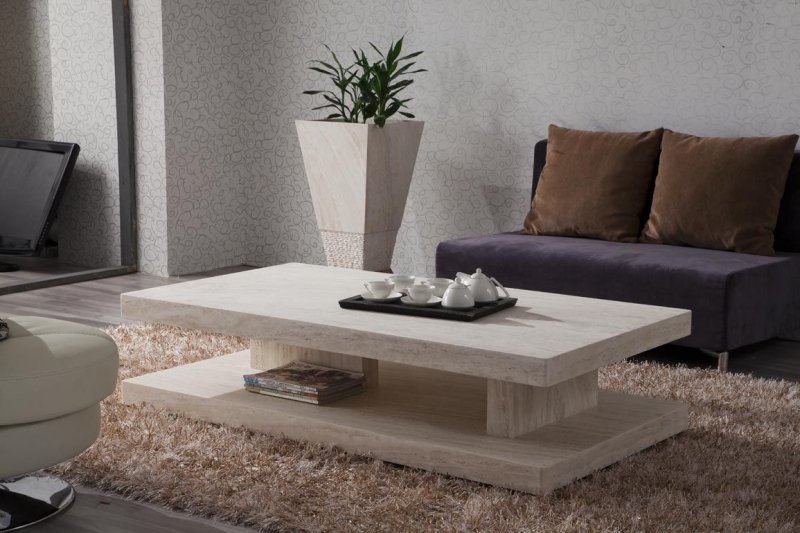 Coffee table in modern style