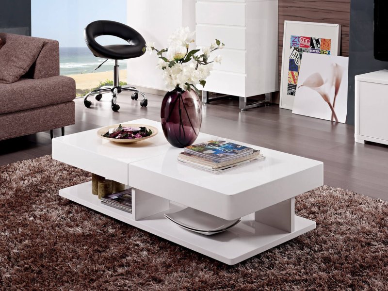 Coffee table in modern style