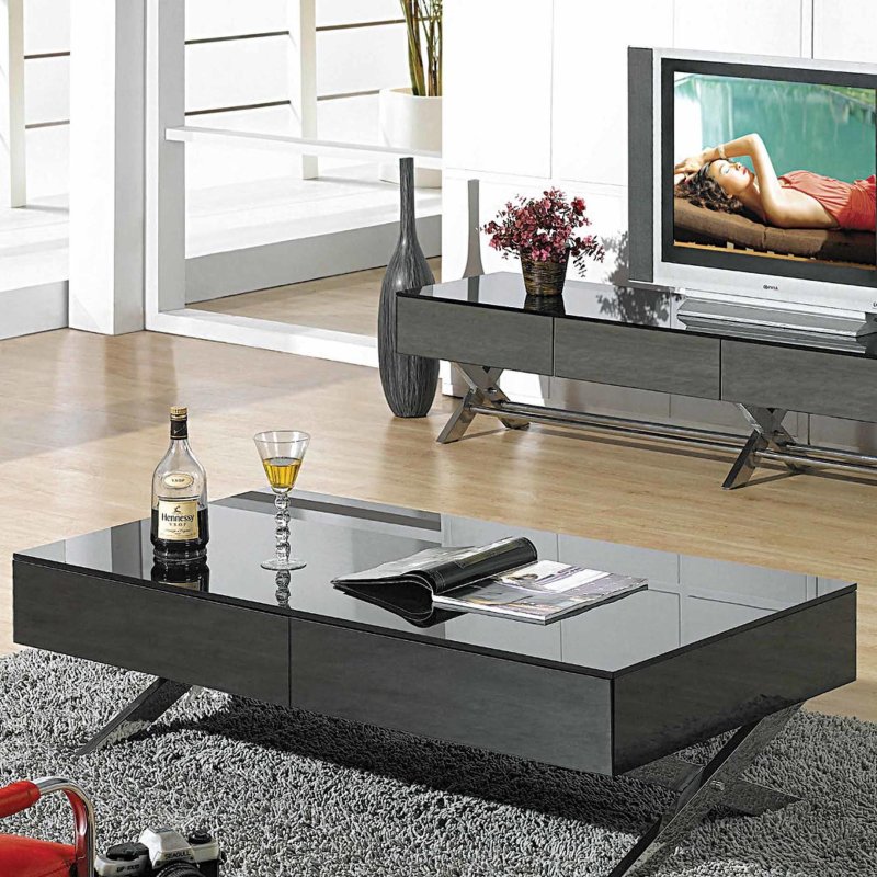 Coffee table in modern style