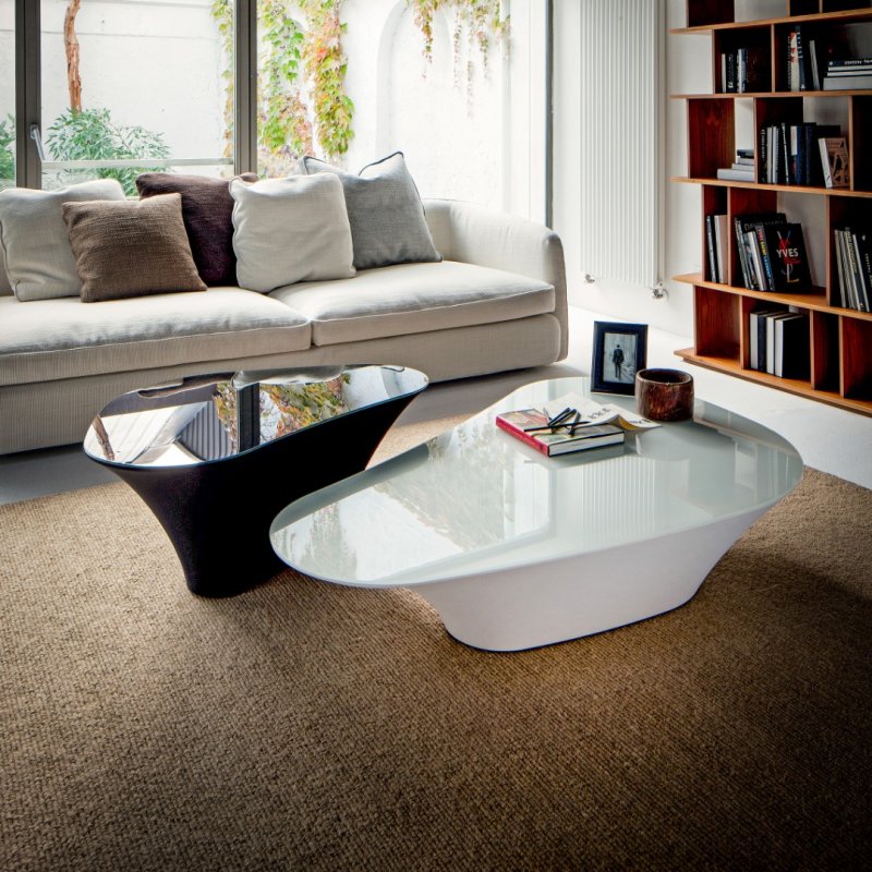 Coffee table in the interior