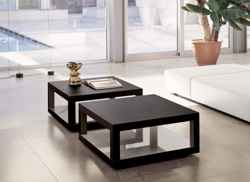 Coffee table in modern style