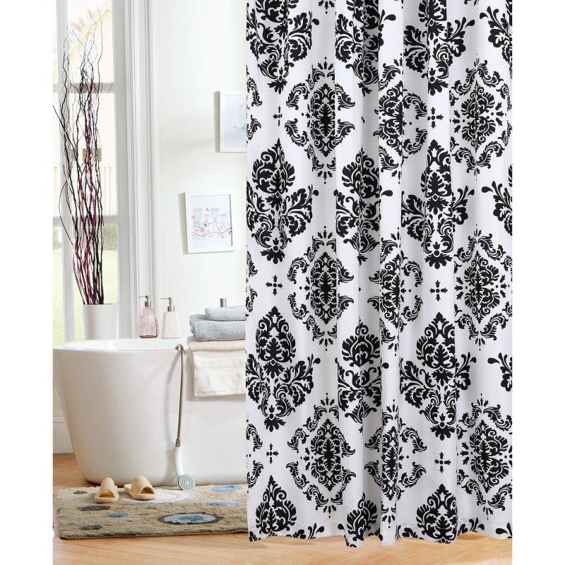 Bathroom curtain fabric