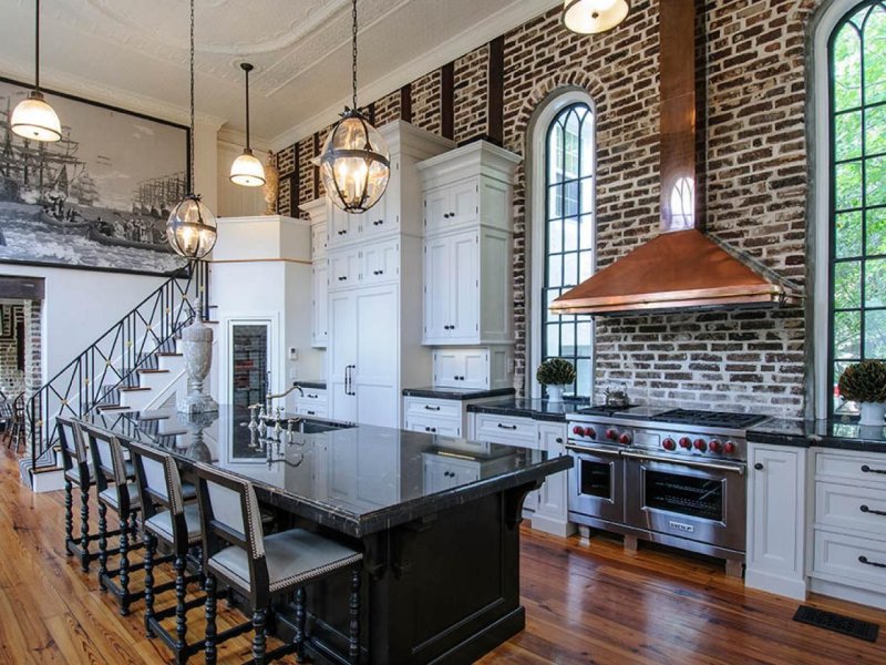 Loft style kitchens