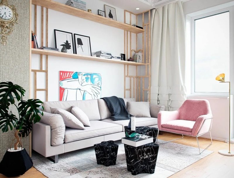 Bedical-hot 19m2 Scandinavian style