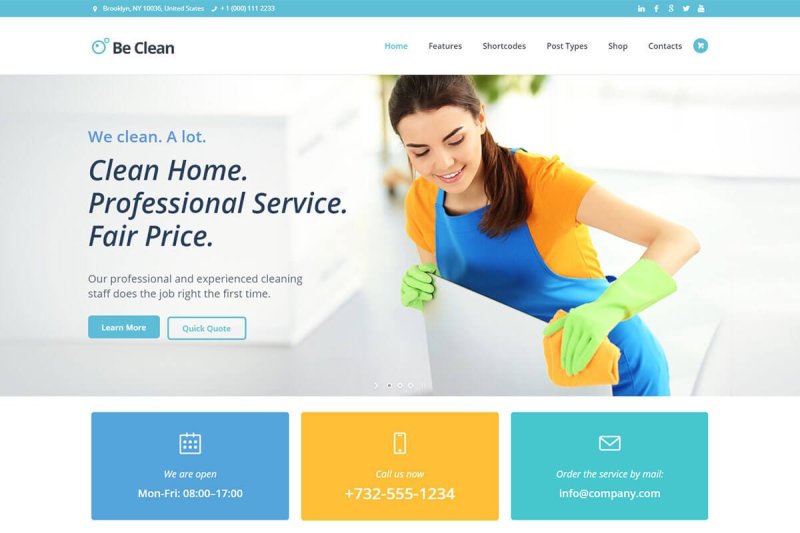 Cleaning companies sites