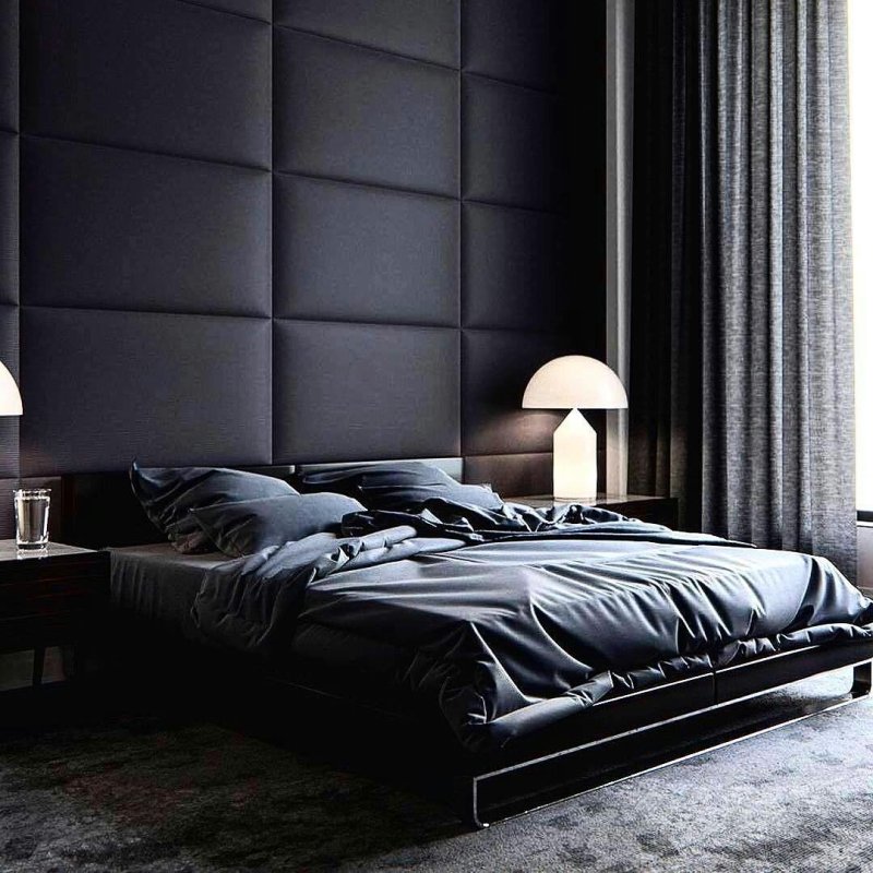 Black's -style bedroom