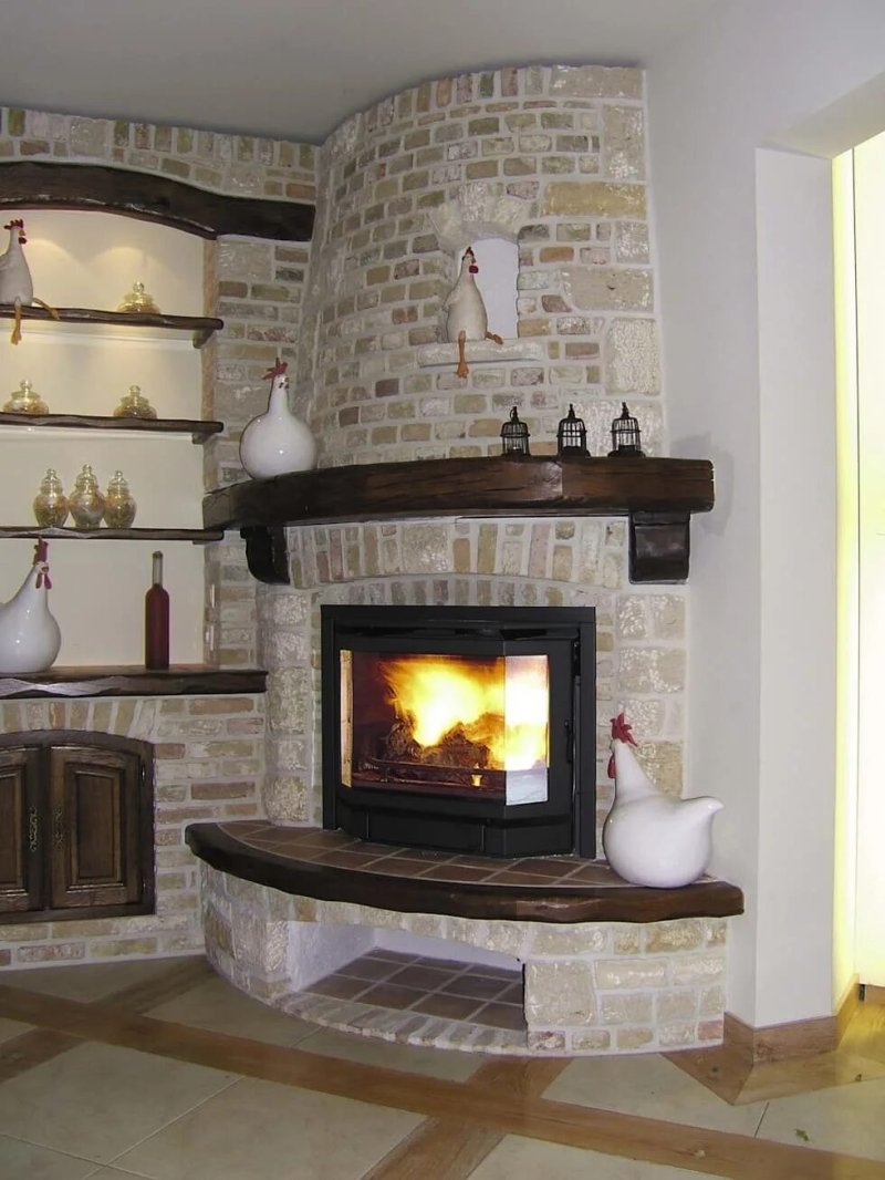 Fireplace interior