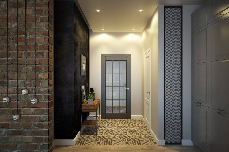 Hallway in the style of loft