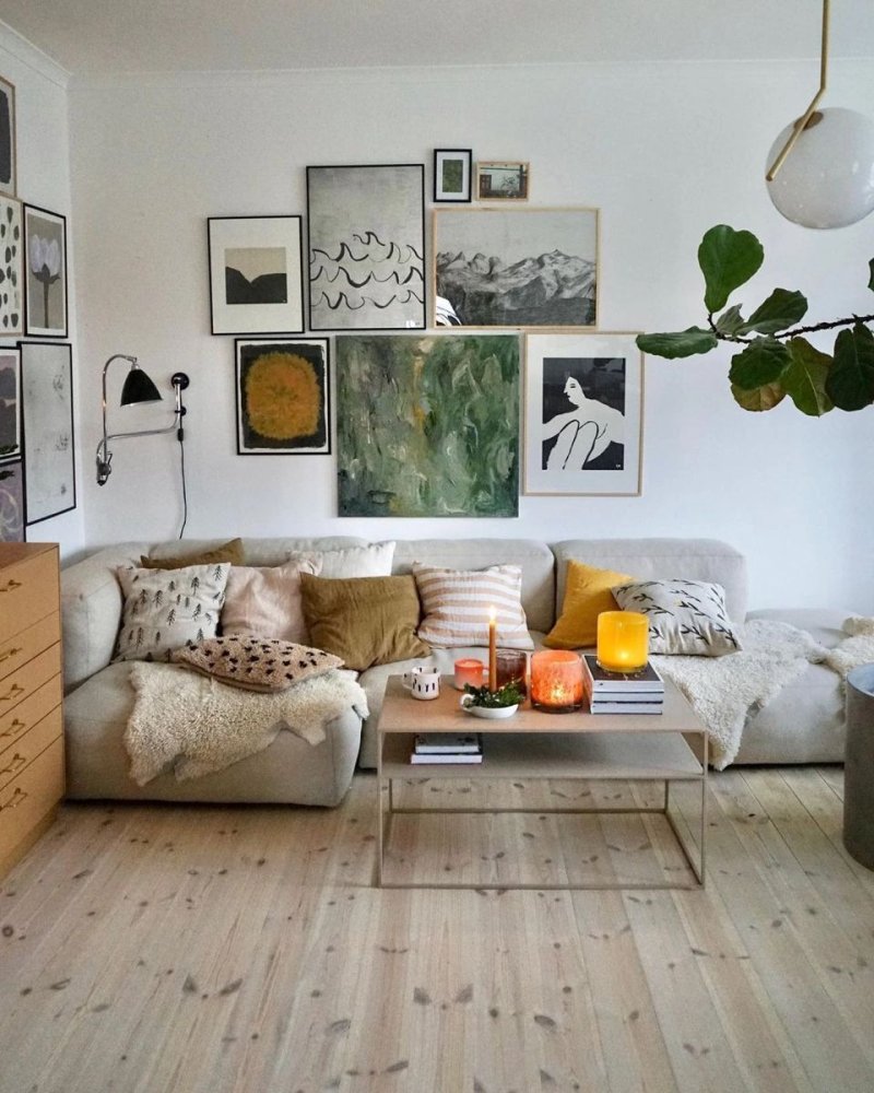 Scandinavian interior Pinteric