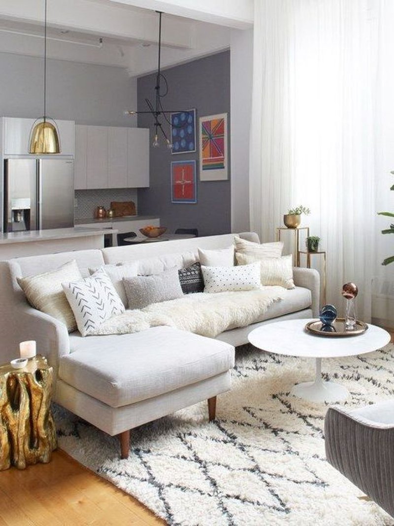 Beautiful interiors of small apartments