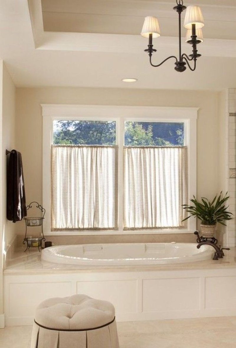 Bathroom design with window