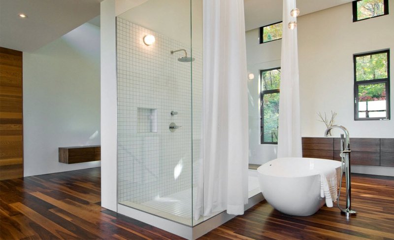 Modern shower room