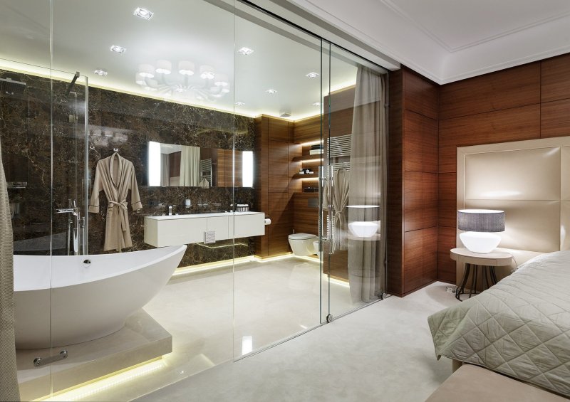 Bathroom in a modern style