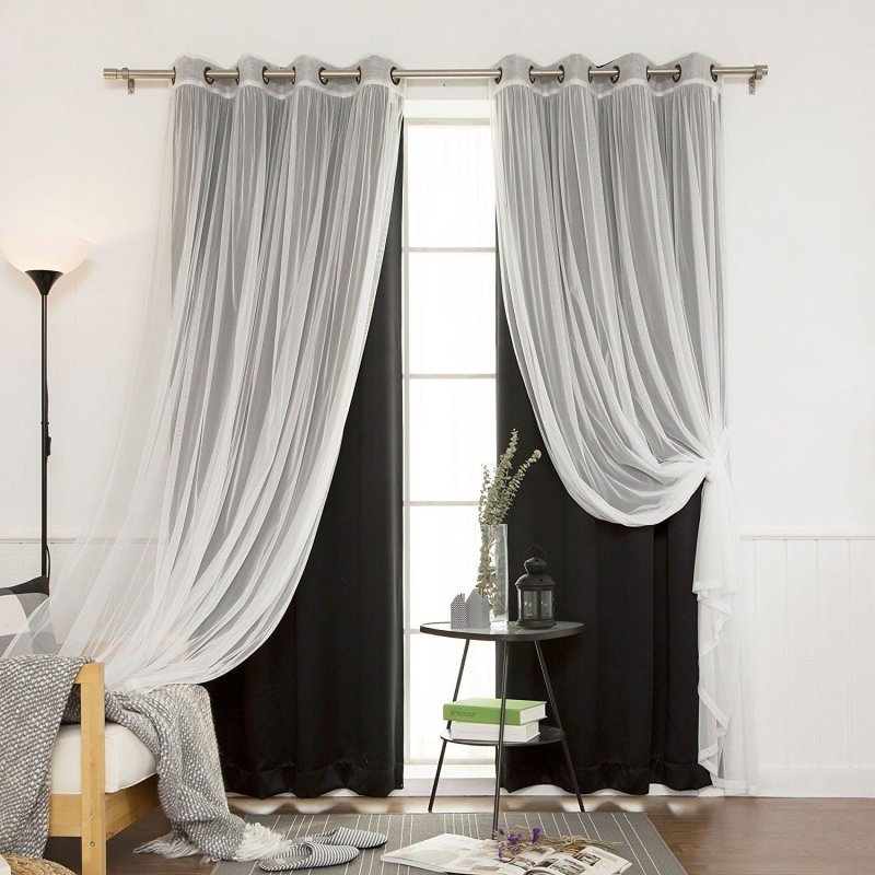 Blackout curtains graphite