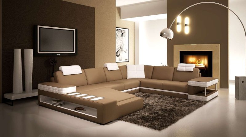 Modern living room sofas