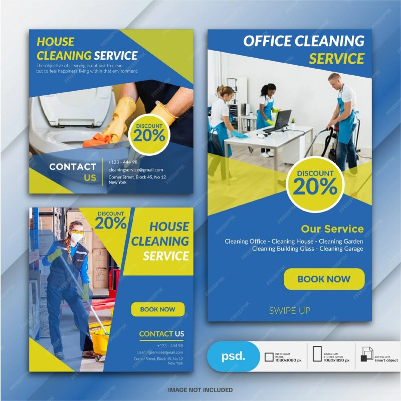 Finder of the cleaning company