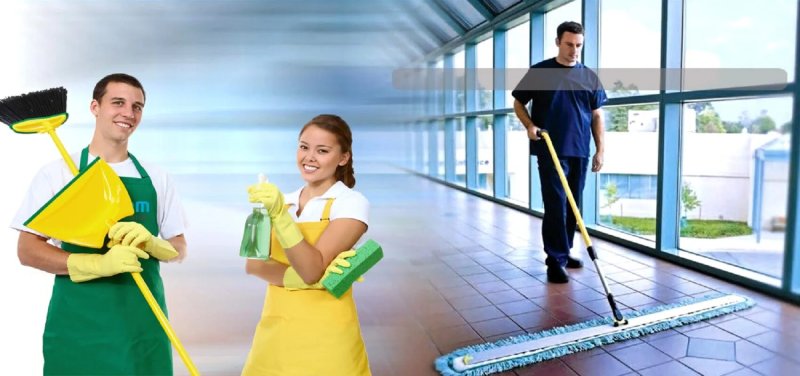 Cleaning the premises