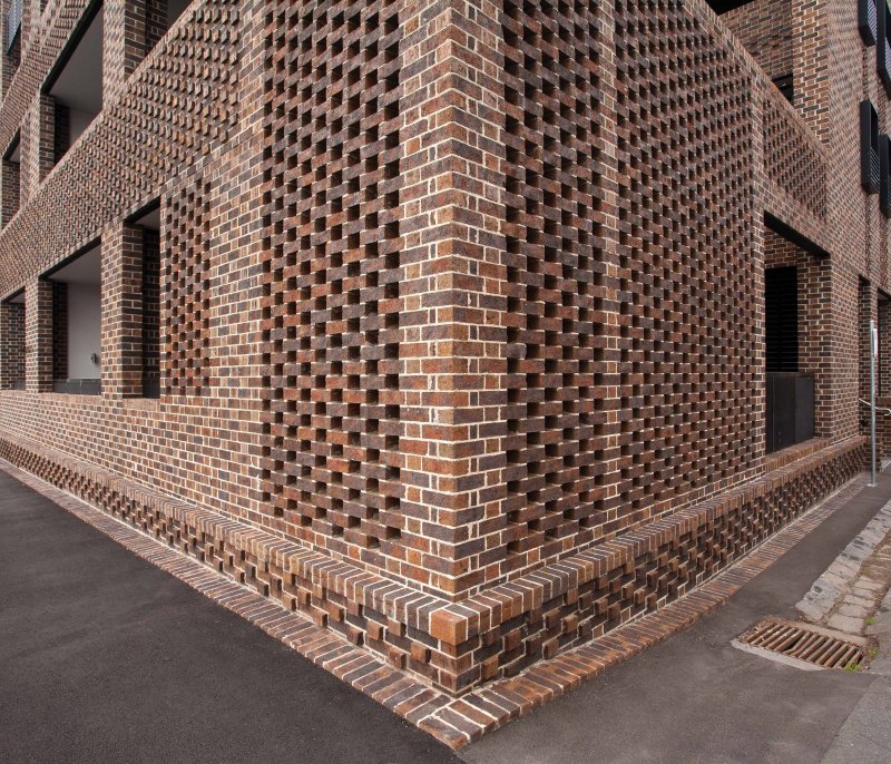 Beautiful masonry of brick