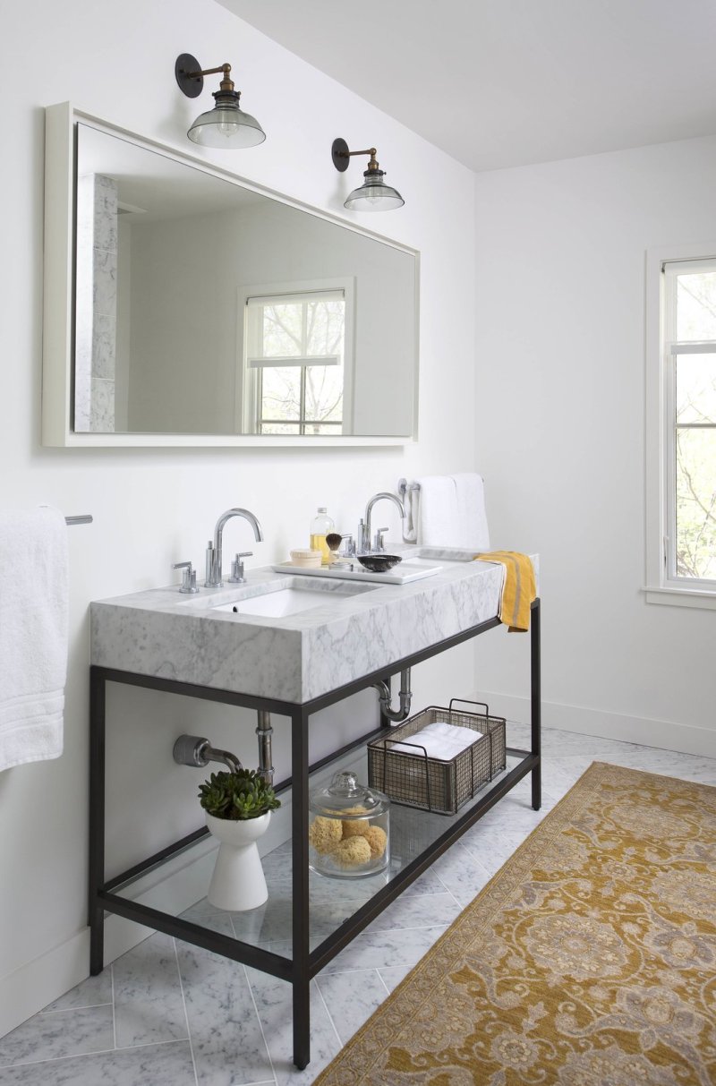 Loft or industrial style washbasin