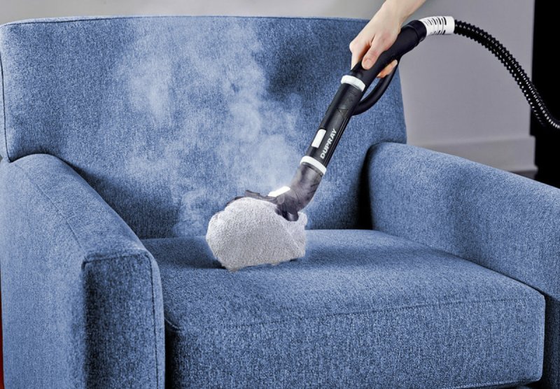 Dry cleaning of upholstered furniture