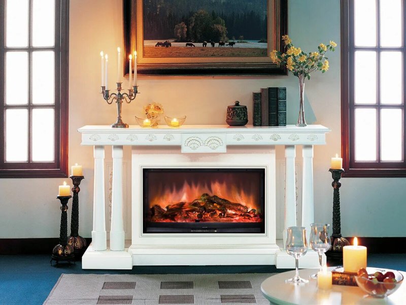 Electric fireplaces