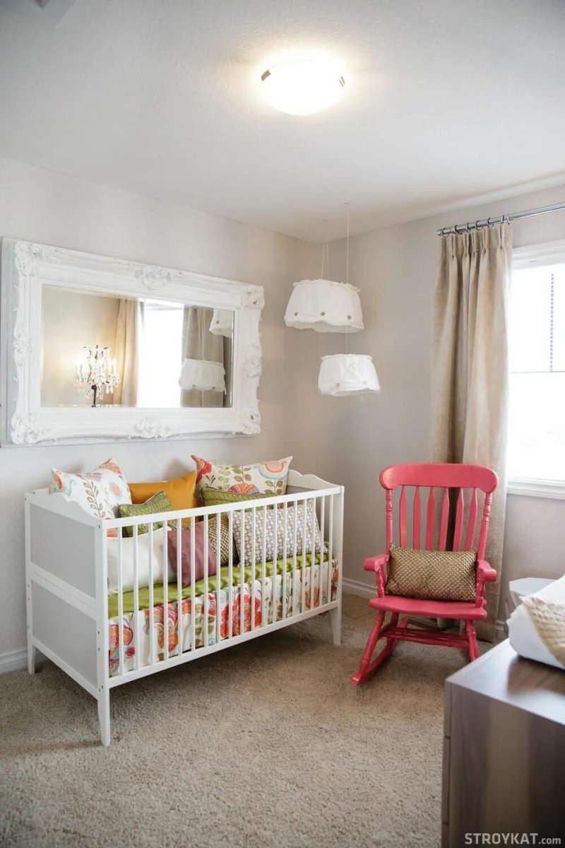 Children's room for a newborn