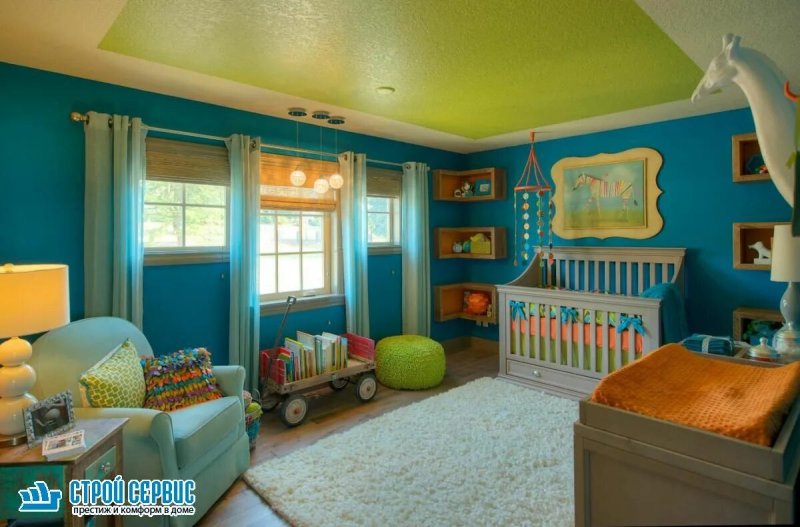 Interior in the nursery