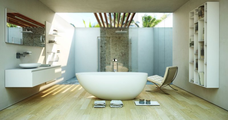 Modern bathroom design