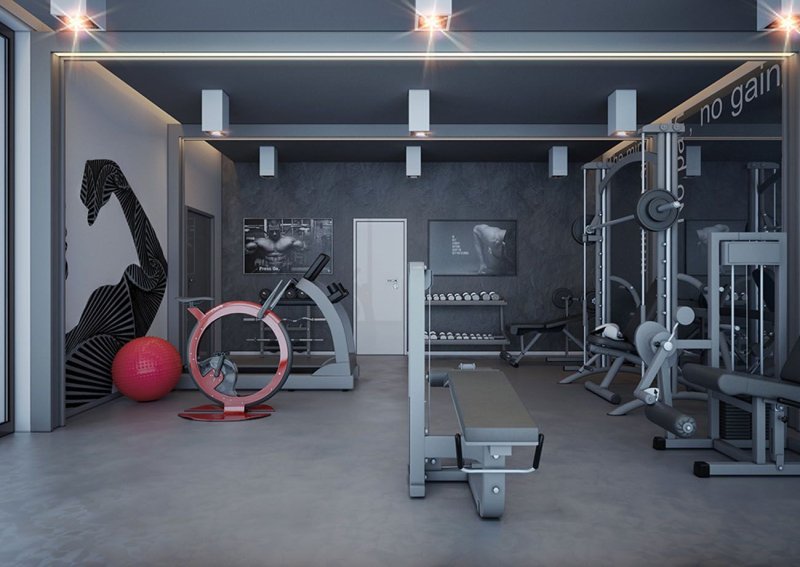 The design of the gym