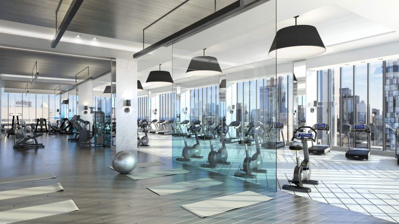 The design of the gym