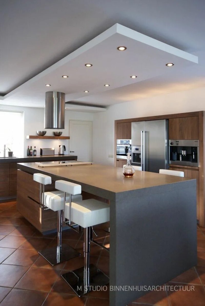 Kitchens with a island in a modern style